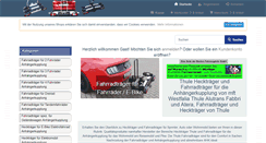 Desktop Screenshot of fahrradtraeger-preisbrecher.de