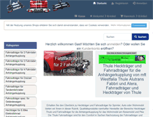 Tablet Screenshot of fahrradtraeger-preisbrecher.de